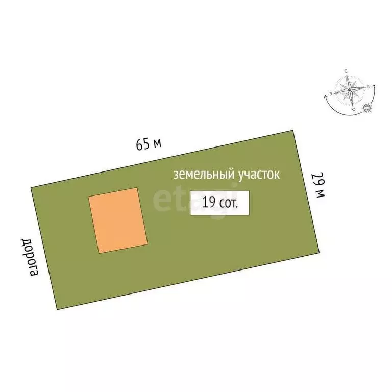 Дом в Упорово, Нагорная улица (144 м) - Фото 2