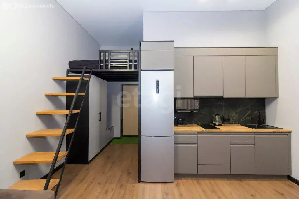 Квартира-студия: Патрушева, улица Николая Гоголя, 1 (30 м) - Фото 1