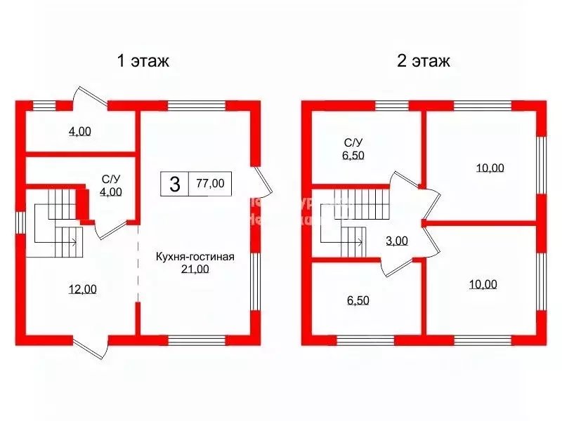 Дом в Ленинградская область, Лужский район, Мшинское с/пос, д. Большая ... - Фото 2