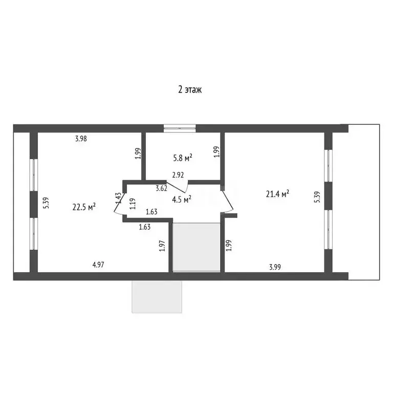 Дом в посёлок Константиновка, Московская улица (110 м) - Фото 2