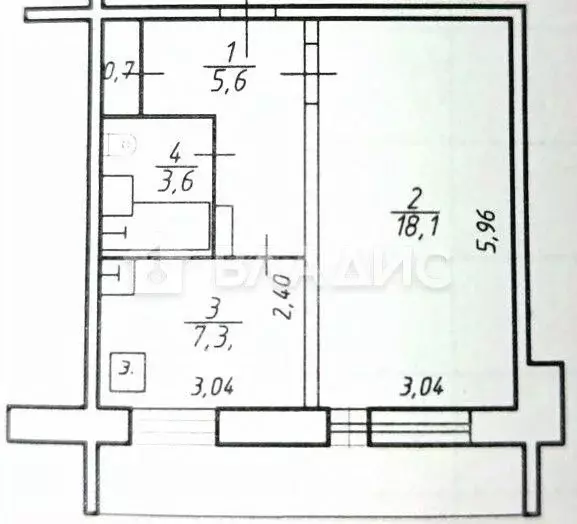 1-к кв. Карелия, Прионежский район, Шокшинское с/пос, пос. Кварцитный ... - Фото 2