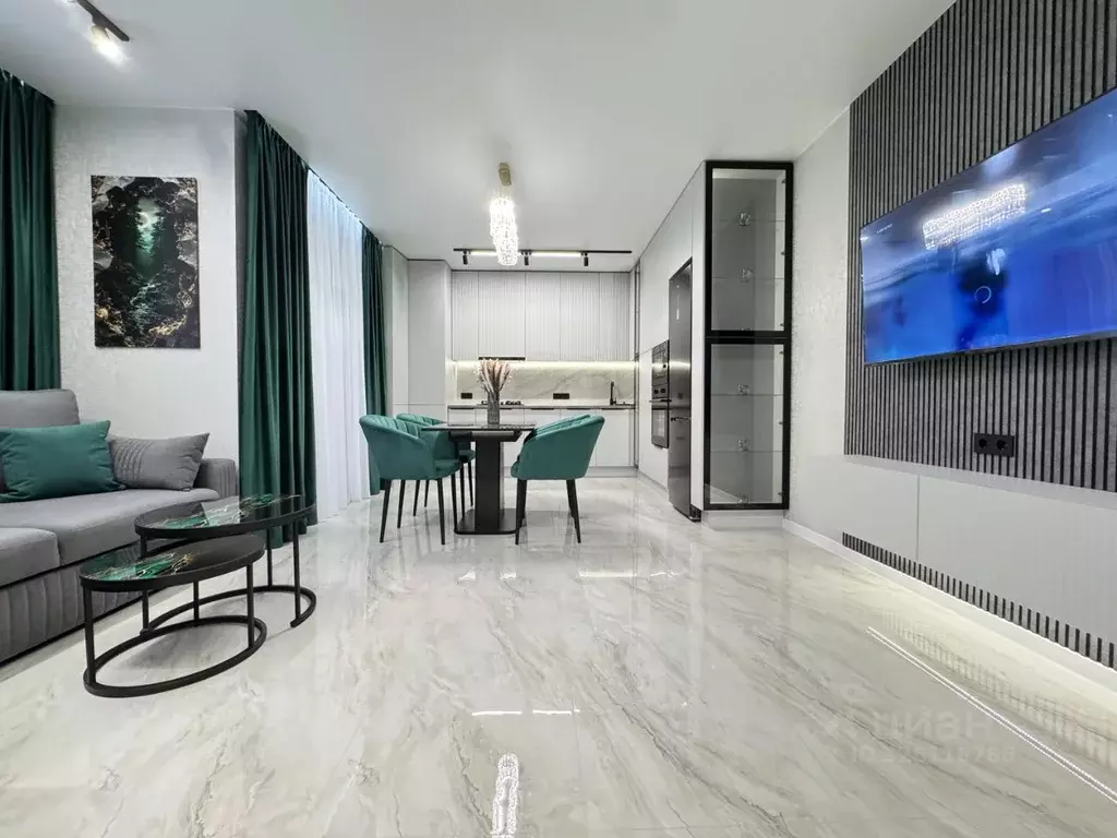 2-к кв. Ставропольский край, Ставрополь просп. Российский, 12к2 (77.0 ... - Фото 2