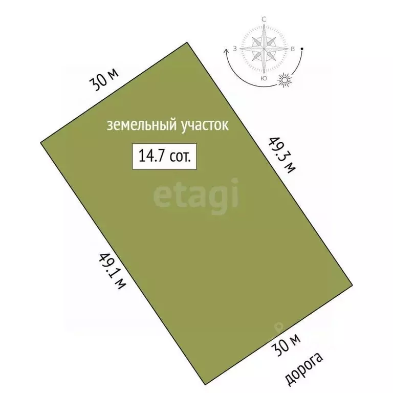 Участок в Мордовия, Саранск городской округ, пос. Пушкино ул. Чкалова ... - Фото 1