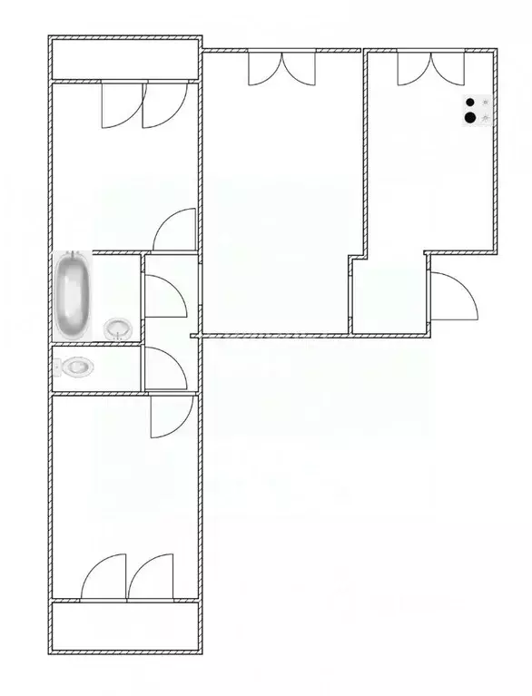 3-к кв. Пензенская область, Пенза ул. Антонова, 31 (67.2 м) - Фото 1