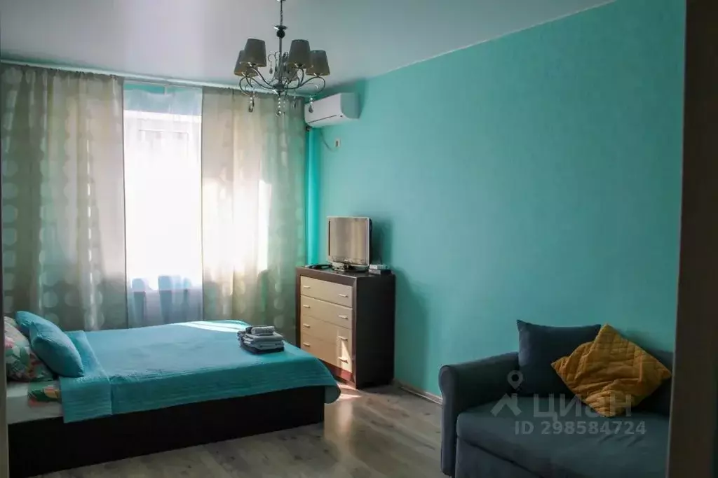 1-к кв. Краснодарский край, Краснодар ул. Им. Героя Сарабеева В.И., 3 ... - Фото 0