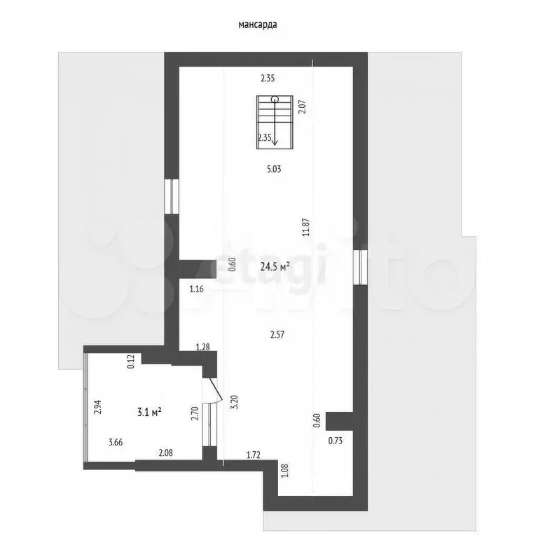 4-к. квартира, 113,4 м, 4/5 эт. - Фото 1