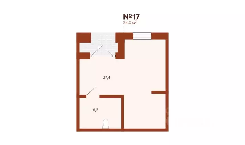 Торговая площадь в Тюменская область, Тюмень ул. Новаторов, 28 (34 м) - Фото 1