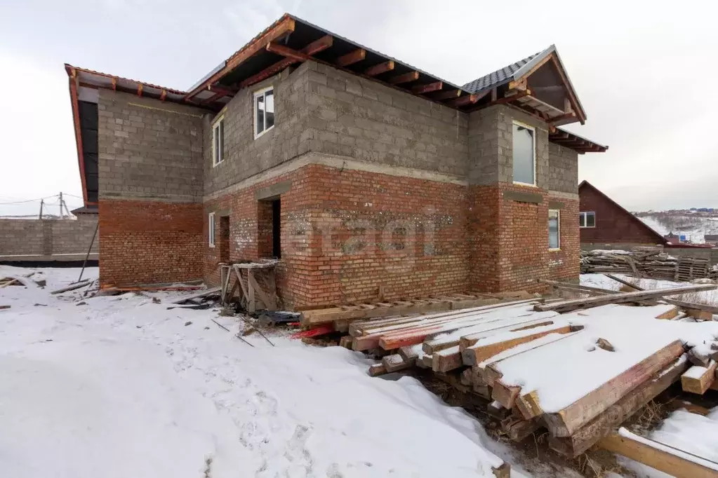 Дом в Красноярский край, Красноярск городской округ, пос. Солонцы пер. ... - Фото 1