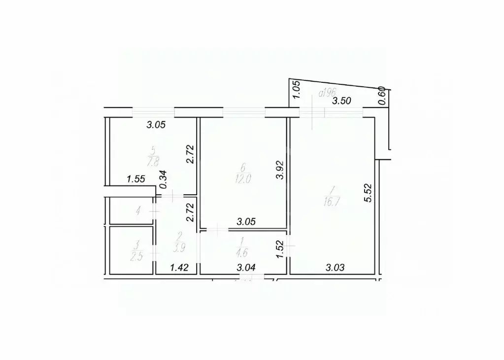 2-к кв. Рязанская область, Рязань Станкозаводская ул., 32к1 (48.7 м) - Фото 1