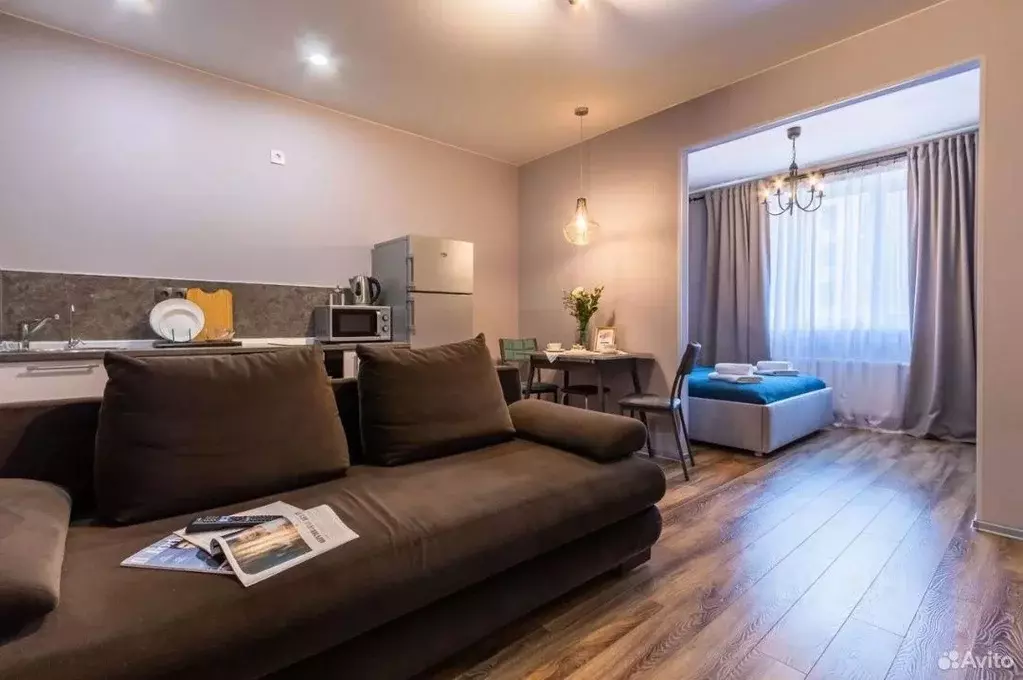 Студия Санкт-Петербург Киевская ул., 5к7 (32.0 м) - Фото 1