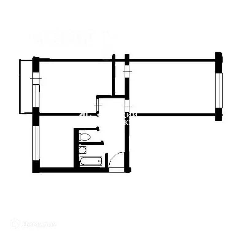 Продаётся 2-к квартира, 44.7 м - Фото 1