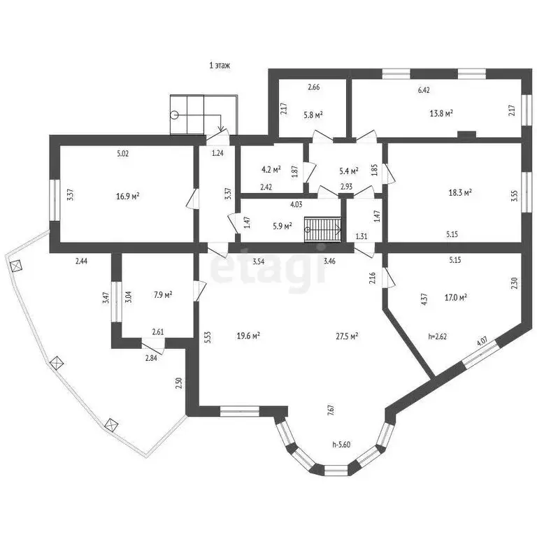 Дом в микрорайон Таврово-7, Индустриальная улица (175 м) - Фото 1