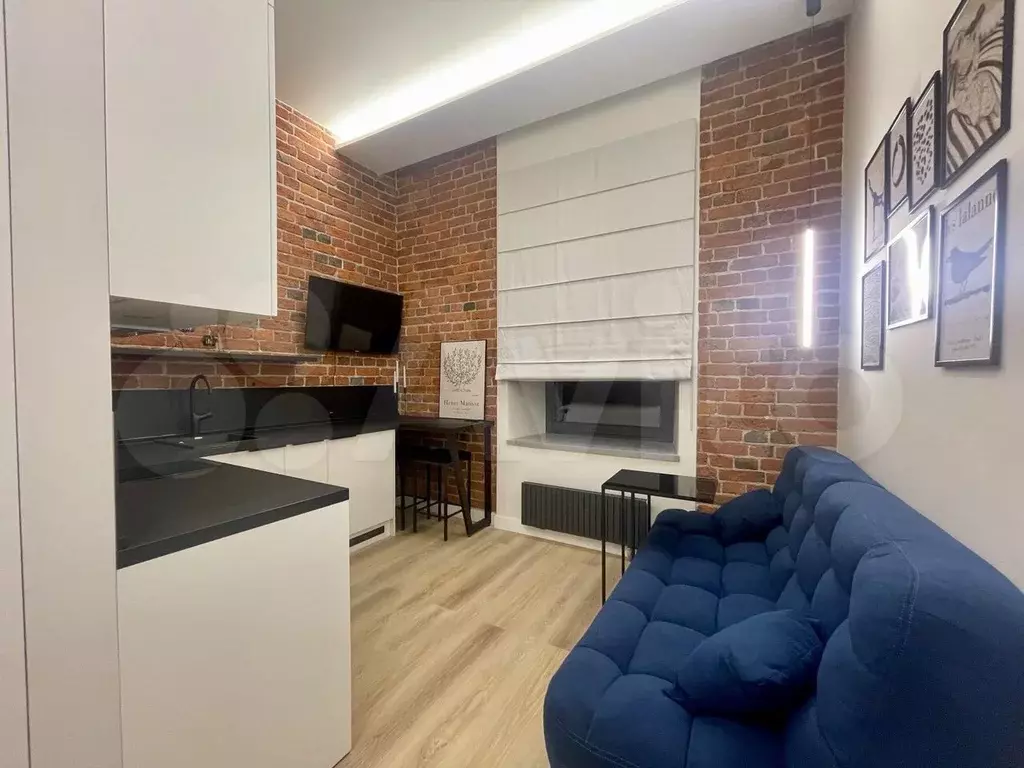 Апартаменты-студия, 16,9 м, 2/6 эт. - Фото 1