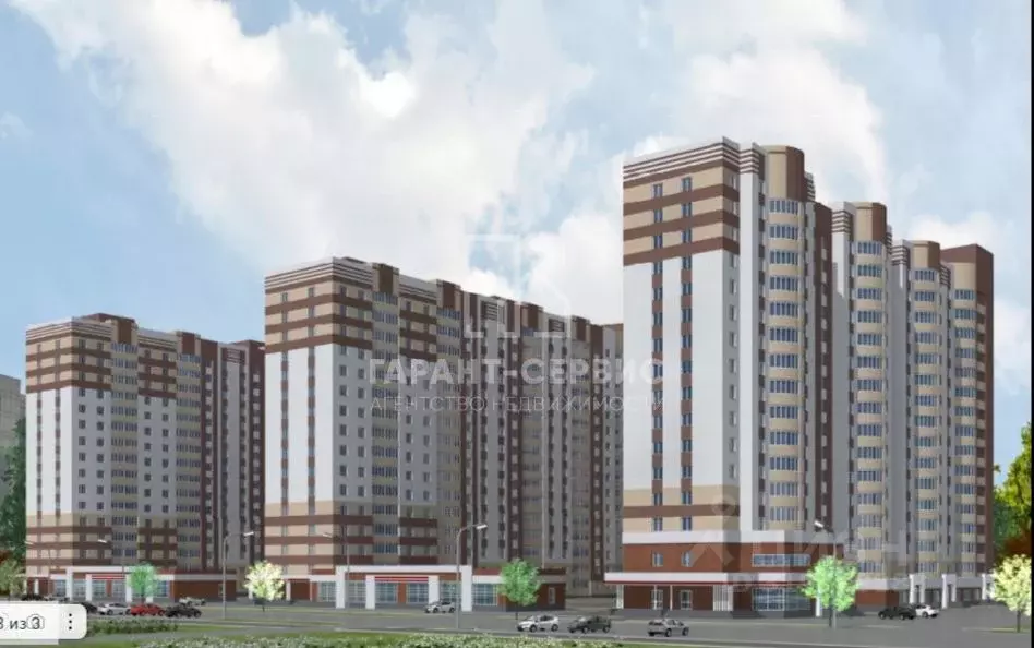 2-к кв. Тамбовская область, Тамбов ул. Чичерина, 7к2 (63.0 м) - Фото 1