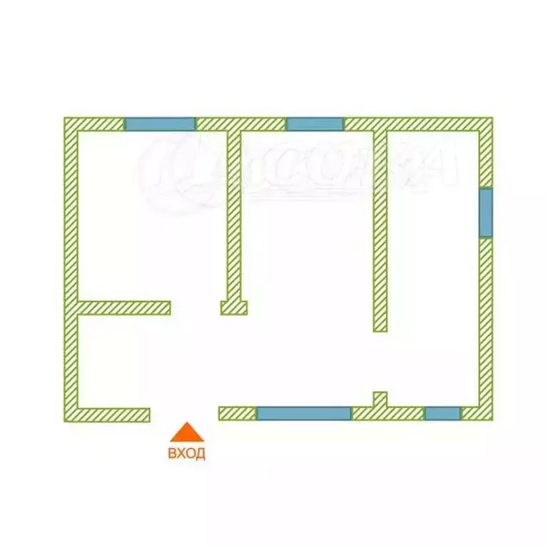 Дом в Тюменский муниципальный округ, деревня Ушакова (40 м) - Фото 1