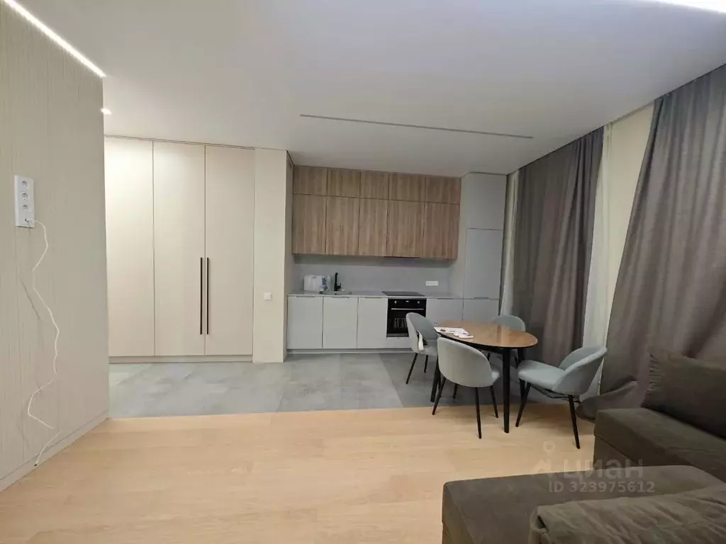 Студия Москва ул. 1-я Ямского Поля, 1к1 (30.0 м) - Фото 1