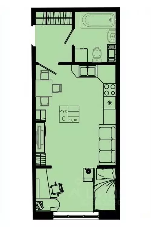 Студия Ленинградская область, Коммунар г. Гатчинский муниципальный ... - Фото 1