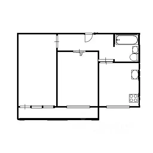 2-к кв. Свердловская область, Березовский ул. Строителей, 4а (50.0 м) - Фото 2