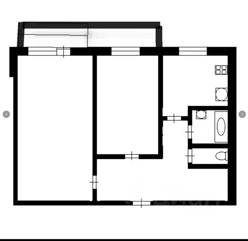 2-к кв. Свердловская область, Среднеуральск ул. Строителей, 2 (47.0 м) - Фото 2