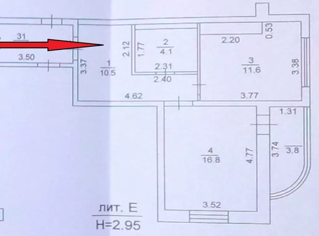 1-к кв. Краснодарский край, Анапа ул. Крылова, 17к5 (46.8 м) - Фото 2