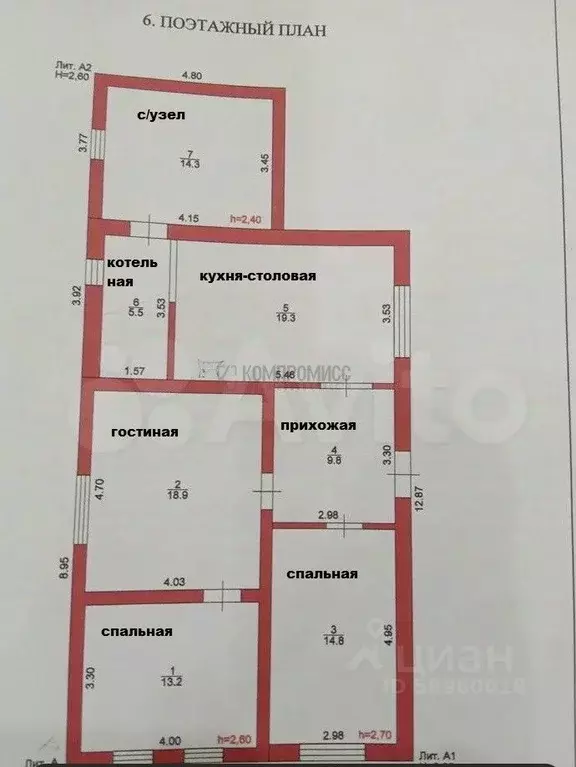 Дом в Краснодарский край, Красноармейский район, Новомышастовское ... - Фото 2