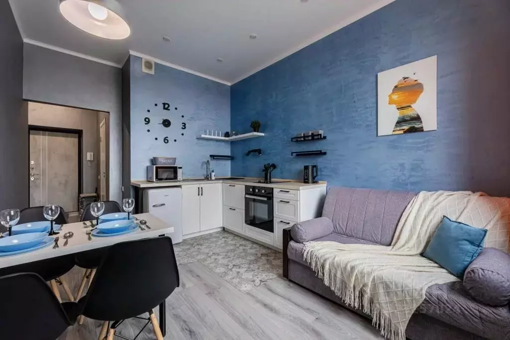 1-к кв. Татарстан, Казань ул. Новаторов, 8Б (35.0 м) - Фото 2