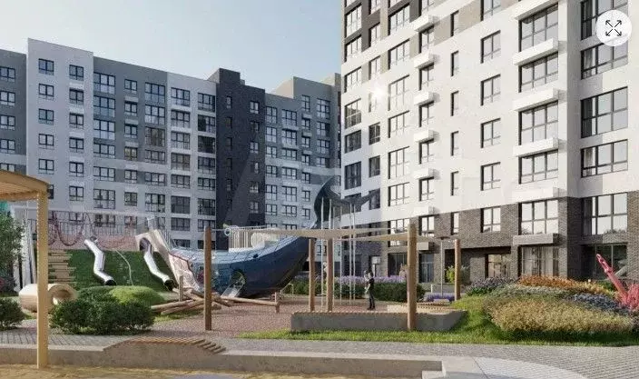 1-к. квартира, 41,7 м, 1/10 эт. - Фото 0
