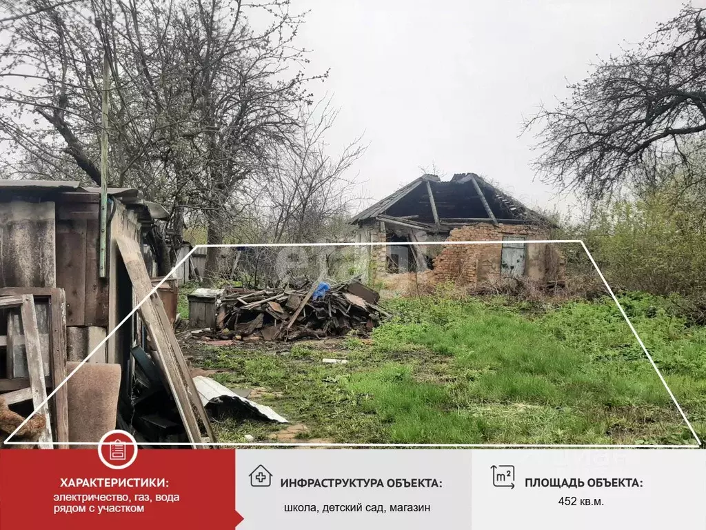 Участок в Белгородская область, Волоконовка рп ул. Мизерского (4.52 ... - Фото 2