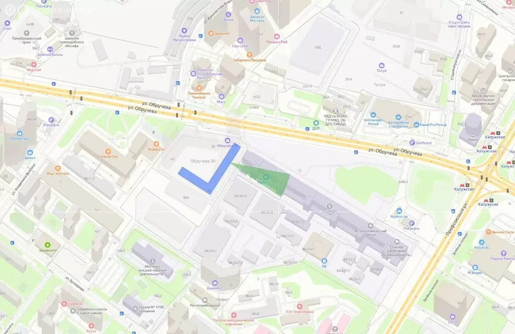 1-комнатная квартира: Москва, Профсоюзная улица, 84/32с9 (36.5 м) - Фото 2