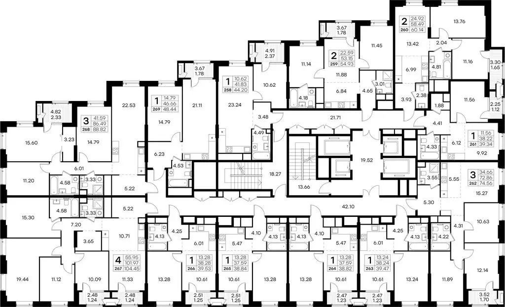 2-комнатная квартира: Нижний Новгород, ЖК Глоракс Премиум Черниговская ... - Фото 2