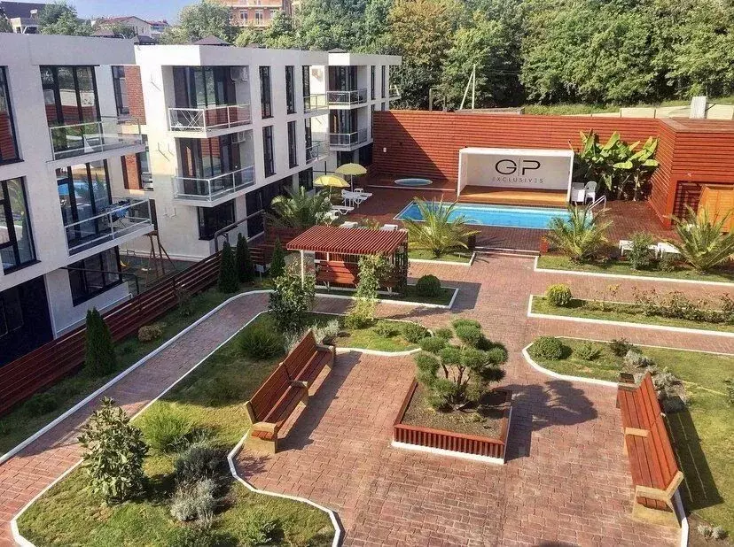 Студия Краснодарский край, Сочи Молодогвардейская ул., 2/64 (28.0 м) - Фото 2