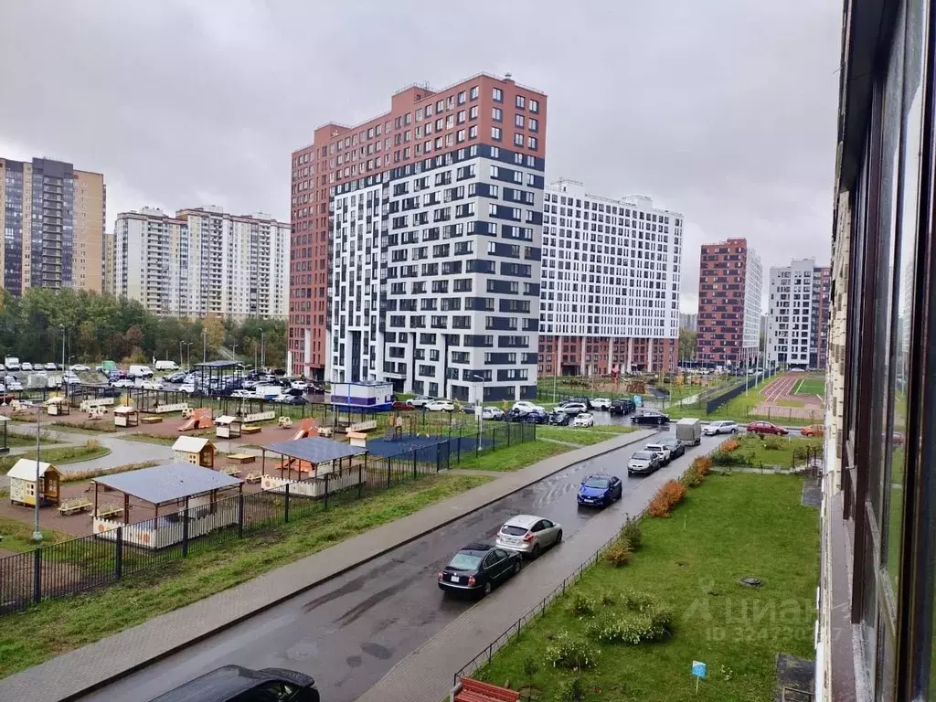 1-к кв. Ленинградская область, Мурино Всеволожский район, ул. Шоссе в ... - Фото 1