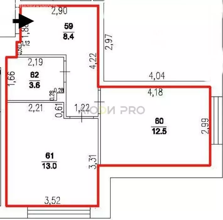 1-комнатная квартира: Уфа, улица Ивана Спатара, 3 (37.5 м) - Фото 1