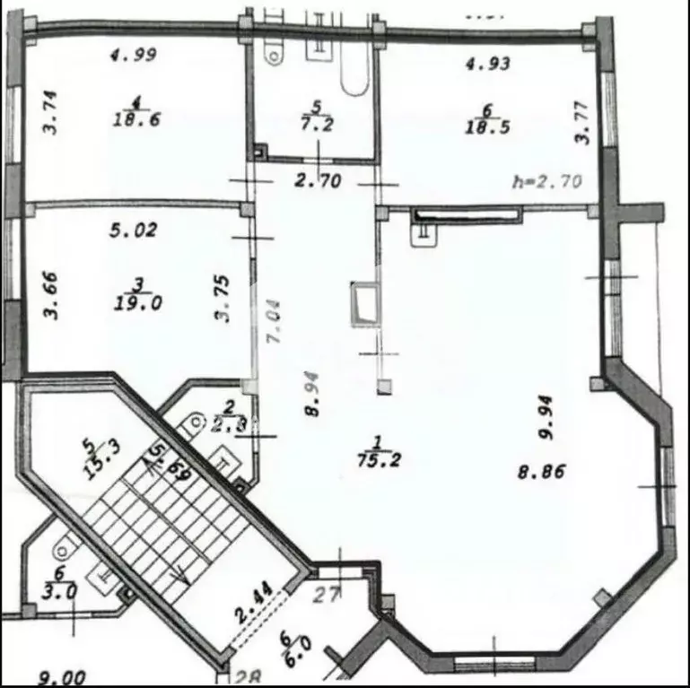 3-к кв. Новосибирская область, Новосибирский район, Краснообск рп, 6-й ... - Фото 1