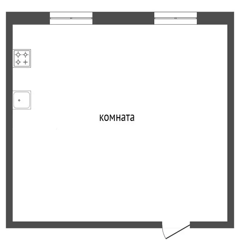 1-комнатная квартира: Ирбит, переулок Кузнецова, 6 (9.7 м) - Фото 0