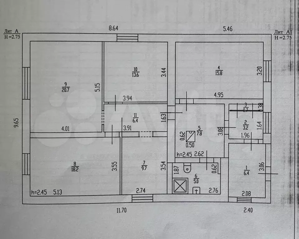 Дом 108,5 м на участке 11,6 сот. - Фото 0