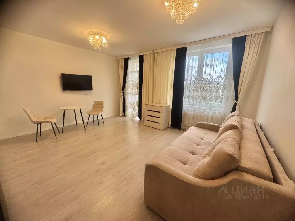 Студия Санкт-Петербург наб. Реки Каменки, 7к3 (34.0 м) - Фото 0