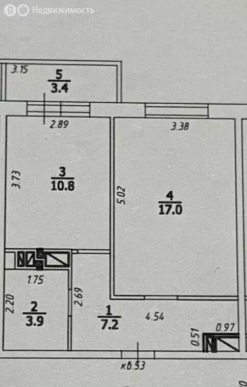 1-комнатная квартира: Краснодар, улица Гидростроителей, 63 (38 м) - Фото 1