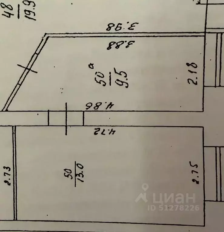 Комната Кировская область, Киров Коминтерновский мкр, ул. Боровая, 28 ... - Фото 1