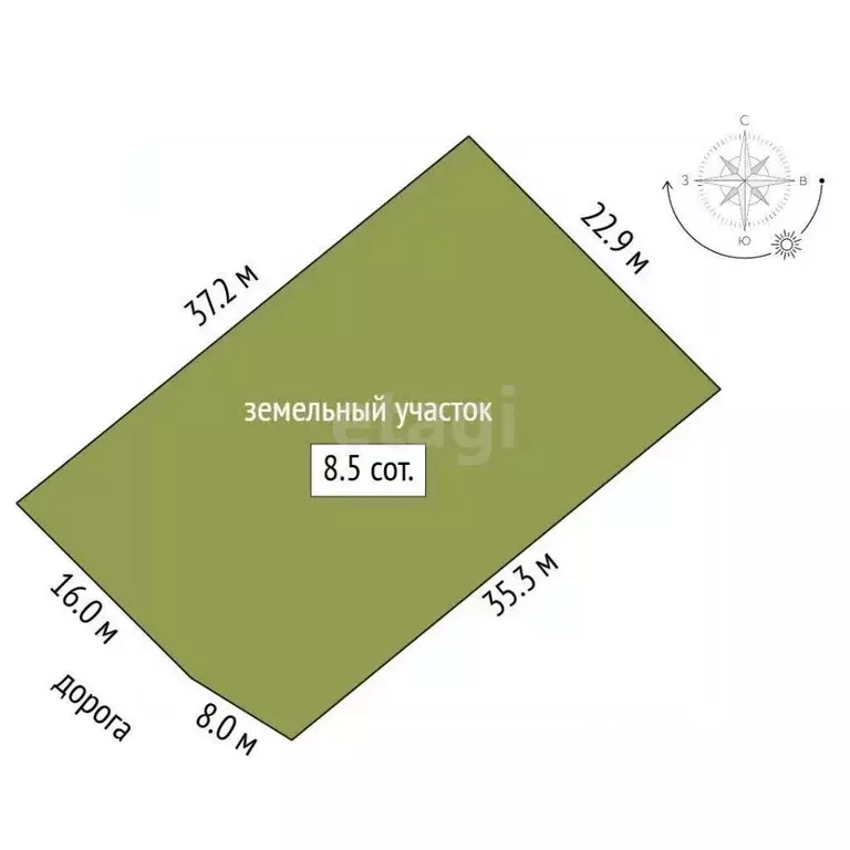 Участок в Саха (Якутия), Якутск Марха мкр,  (8.54 сот.) - Фото 1