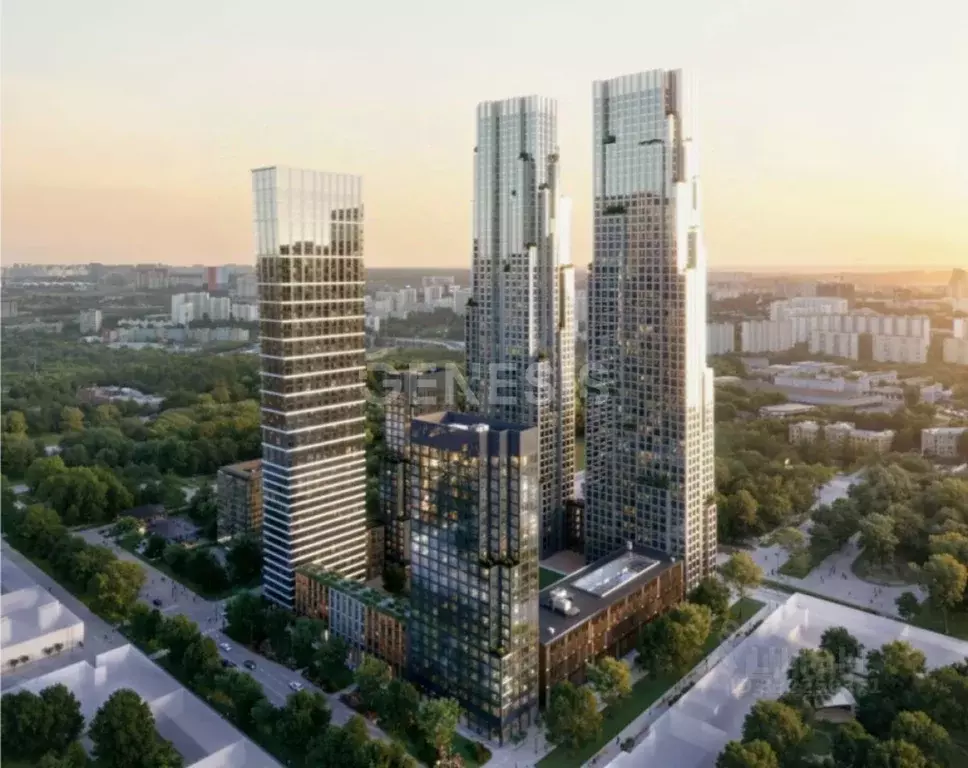Помещение свободного назначения в Москва Веер жилой комплекс (97 м) - Фото 1