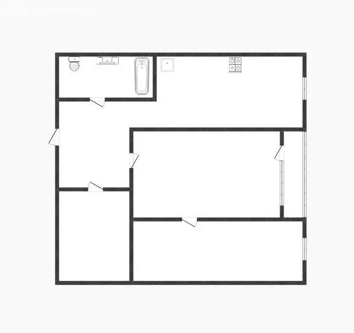 3-комнатная квартира: Нерехта, улица Металлистов, 4 (58.3 м) - Фото 0