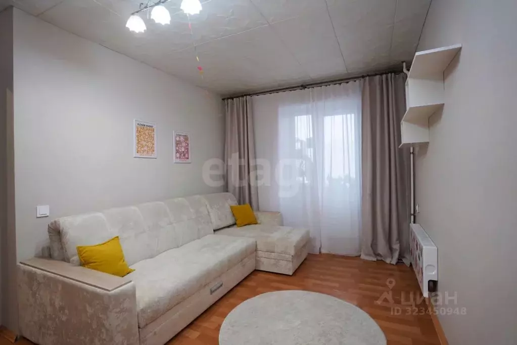 1-к кв. Ханты-Мансийский АО, Нягань 1-й мкр, 1 (34.8 м) - Фото 0