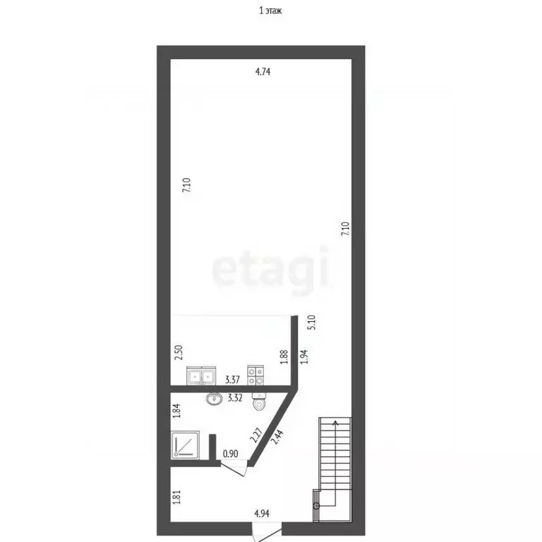Дом в Севастополь Атлантика-1 СНТ, 84 (56 м) - Фото 2