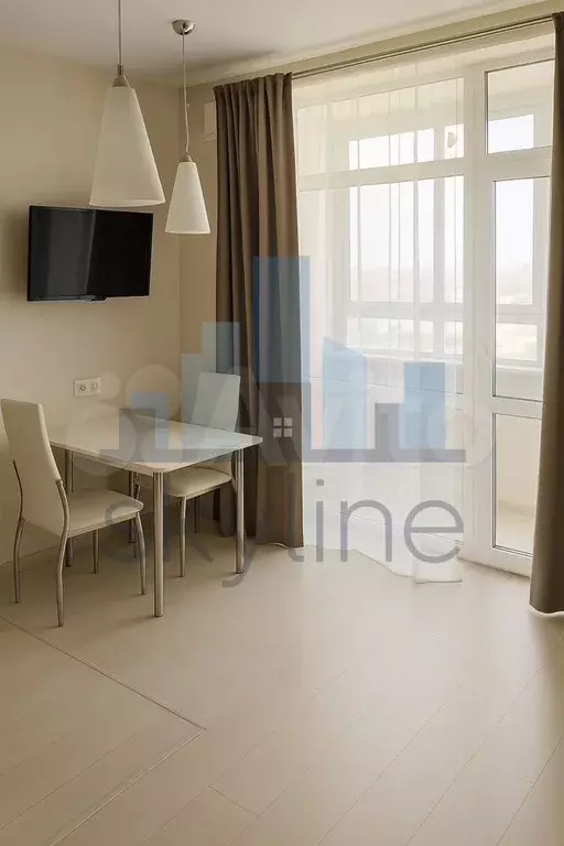 Квартира-студия, 31,7 м, 18/25 эт. - Фото 1