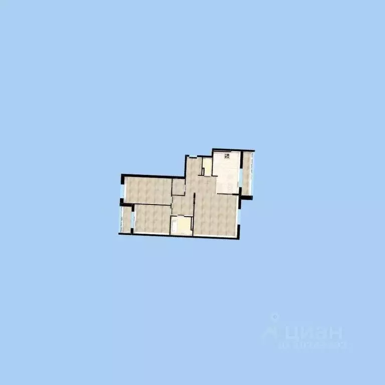 3-к кв. Башкортостан, Уфа ул. Бориса Домашникова, 22 (115.0 м) - Фото 2