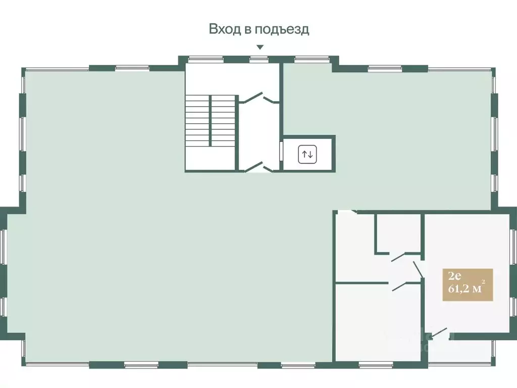 2-к кв. Тюменская область, Тюмень Ямская ул., 159с1/3 (63.26 м) - Фото 1