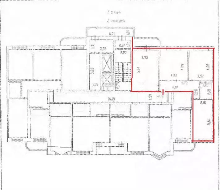 Аукцион: 3-к. квартира, 81,2 м, 7/14 эт. - Фото 0