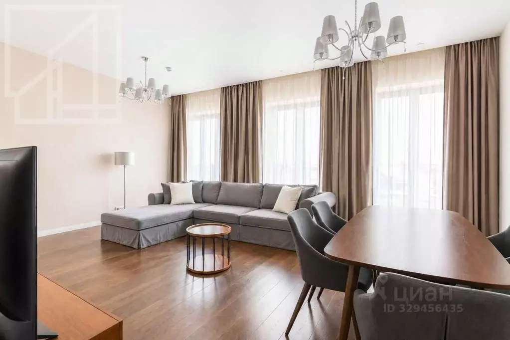 2-к кв. Москва Ленинградский просп., 36с31 (93.0 м) - Фото 2