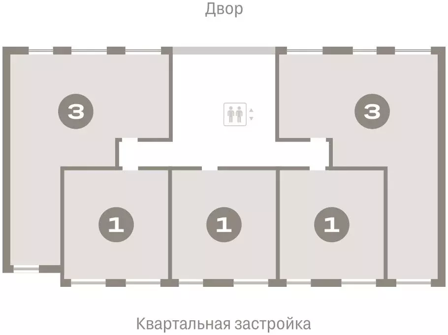 3-комнатная квартира: Новосибирск, Большевистская улица, с49 (85.21 м) - Фото 1